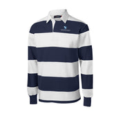 Lakewood Ranch Prep High School Youth Blue & White Striped Rugby Shirt - While Supplies List - Final Sale No Returns